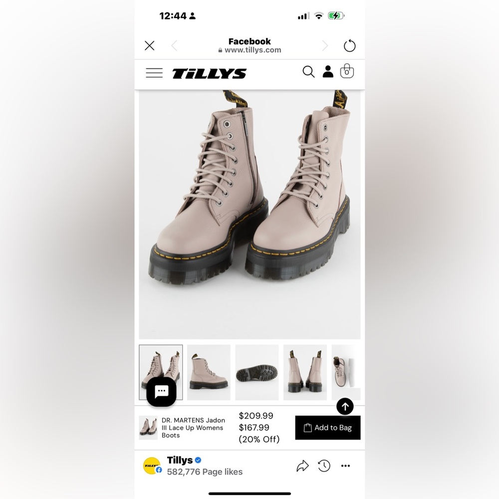Dr Marten’s Jadon Boots